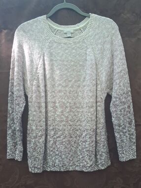 Pure Jill Purple Marled Crewneck Sweater- Soft Everyday Pullover Size Womens Sm.